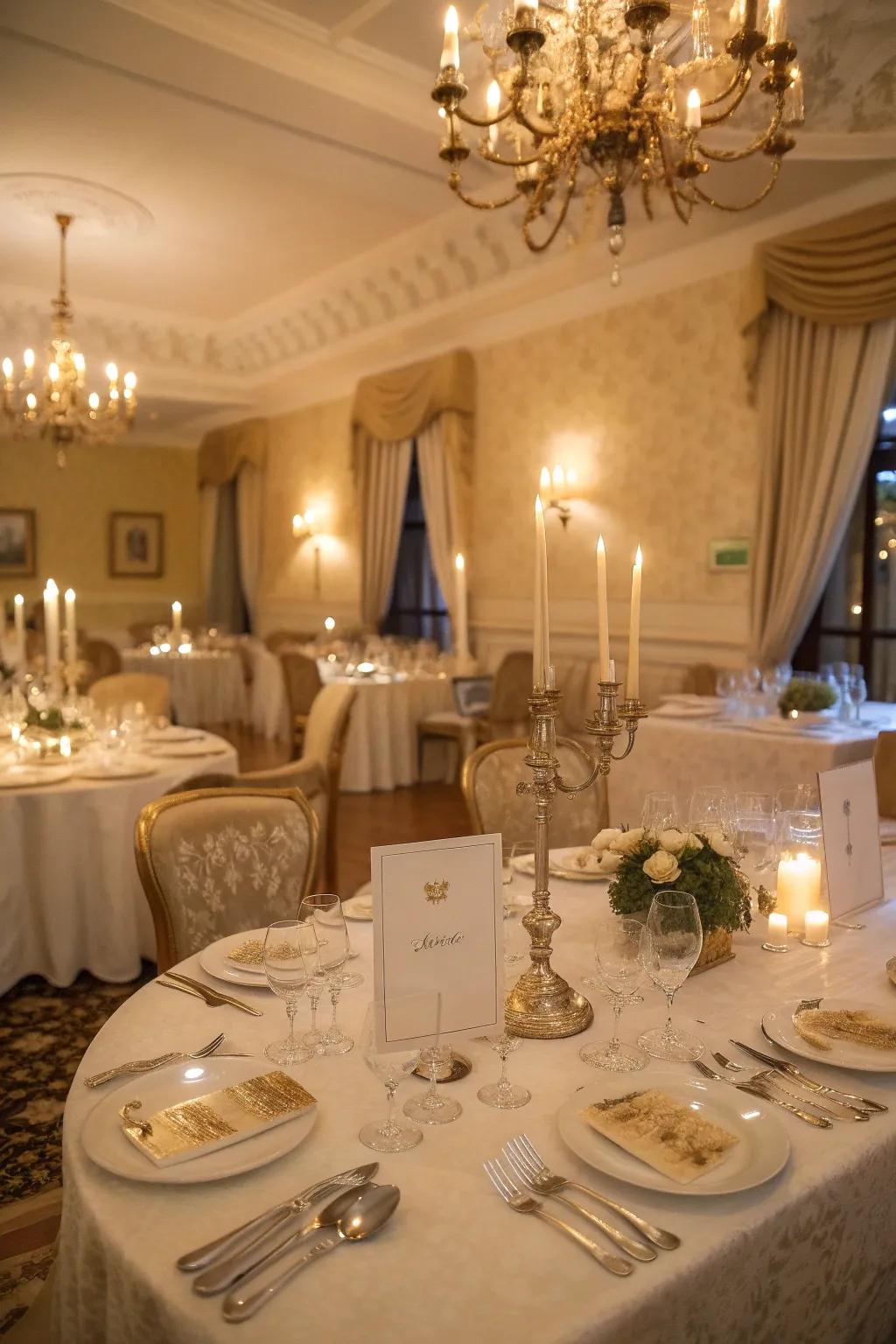 Celebrate your 30th with a sophisticated dinner gathering.