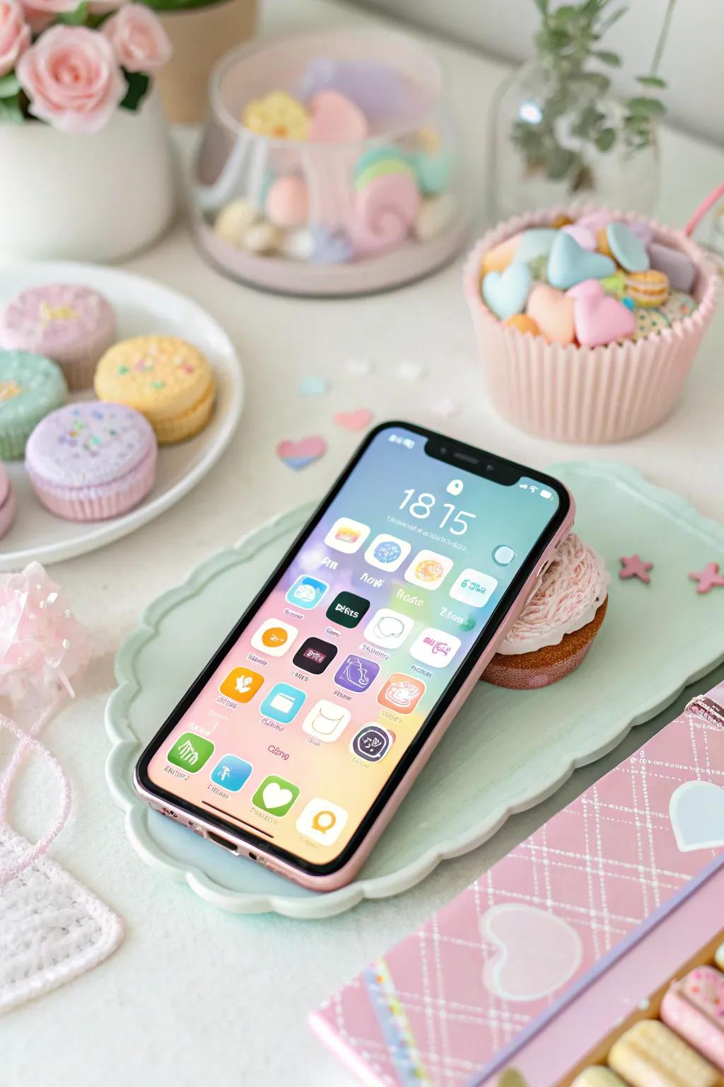 Pastel shades lend a gentle, soothing element to your screen's look.