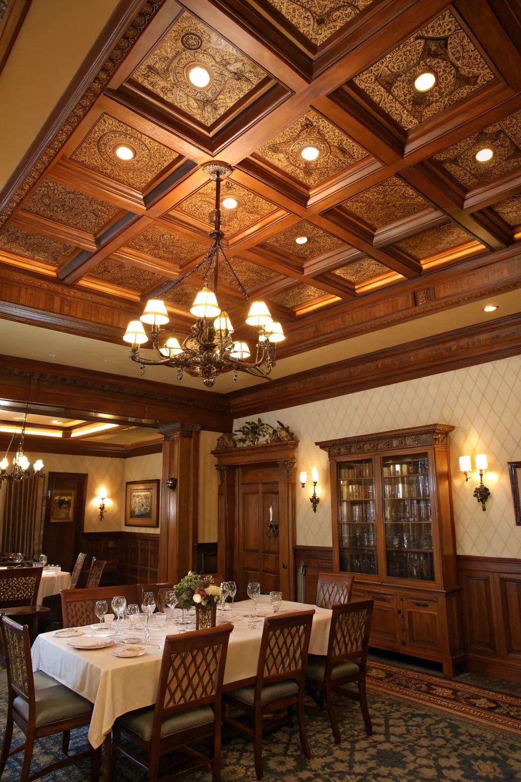 Gridded ceilings enhance any space with their refined elegance and architectural detail.