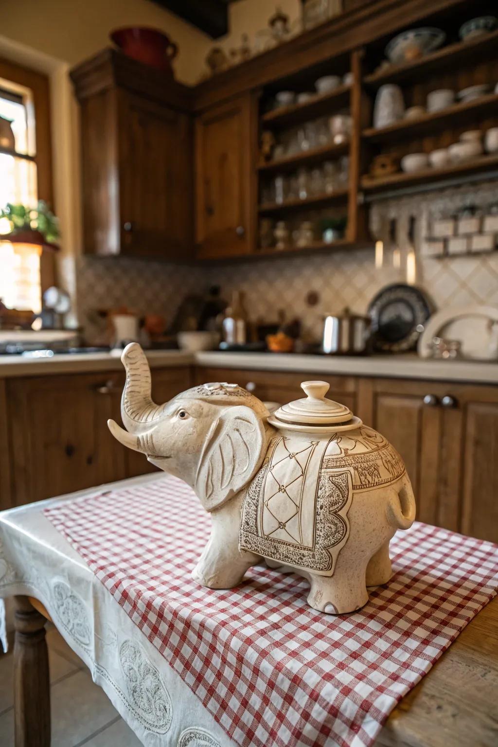 A whimsical teapot inspired by animal shapes infuses enchantment into any gathering.
