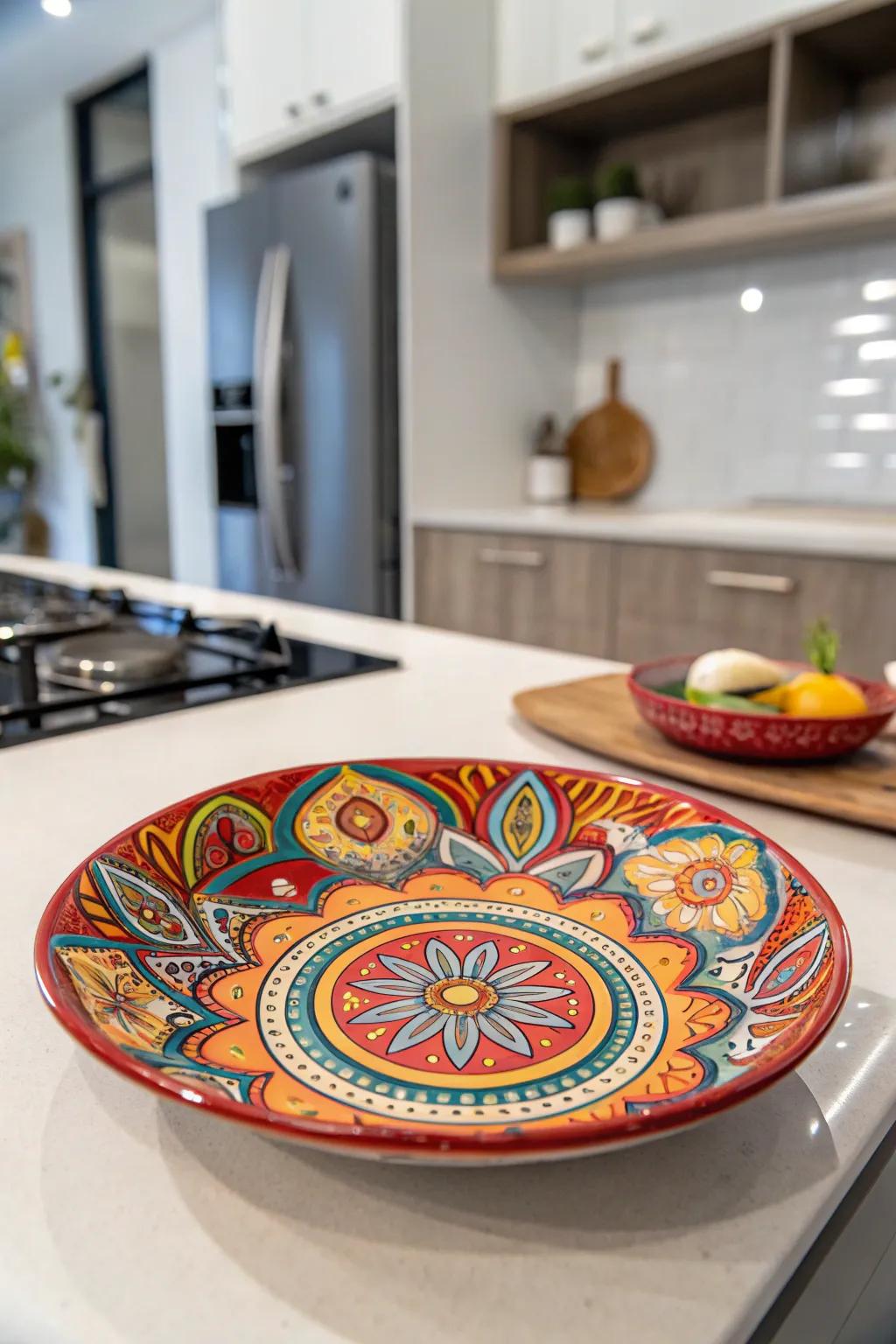 Inject vibrancy with dynamic ceramic patterns.