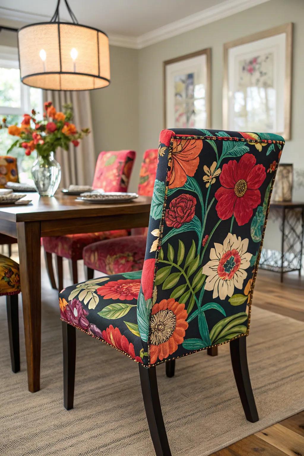 Striking designs infuse a space with vitality and thrill.