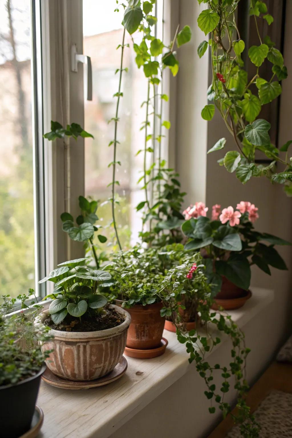 Botanical elements inject vitality into your windows, leading to an invigorating and pristine atmosphere.