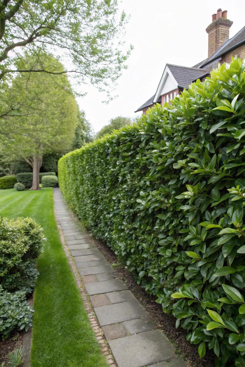 Royal Bay Laurel imparts classic allure and privacy to every outdoor space.