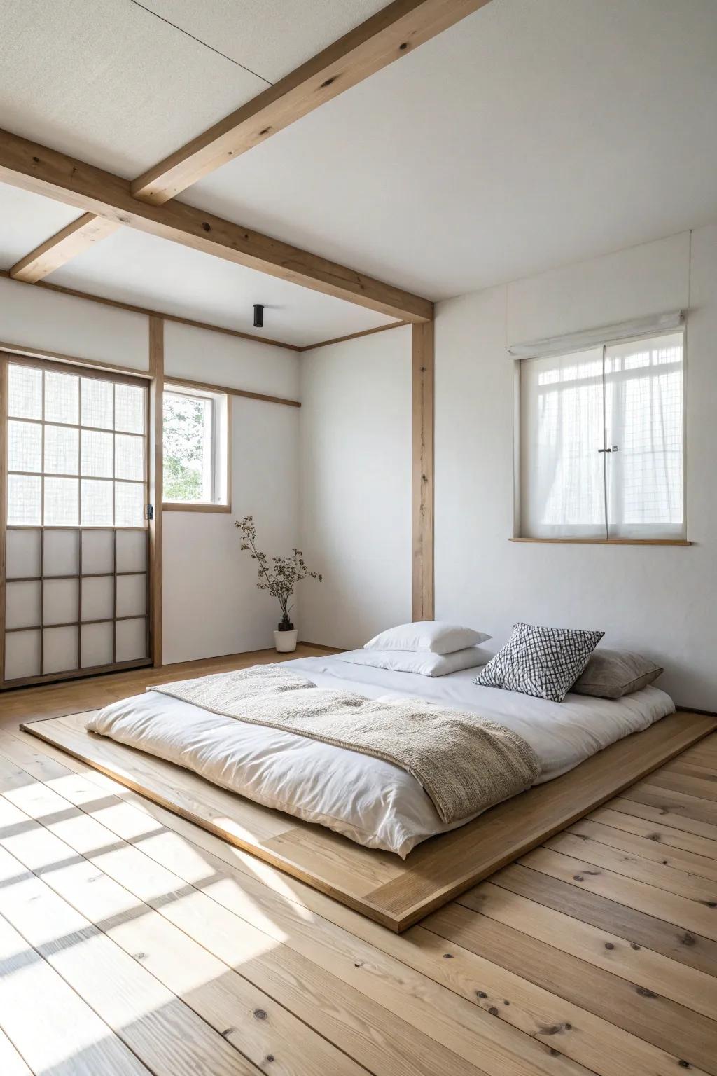 A minimalist strategy can visually expand and enrich your small room.