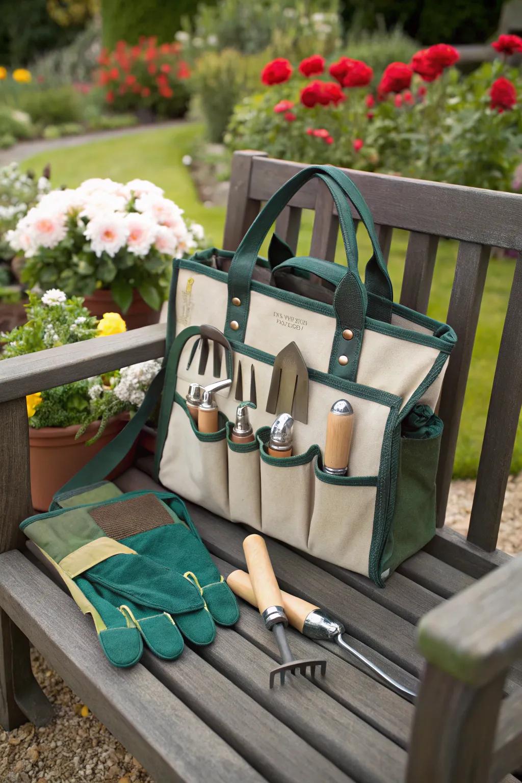 A comprehensive gardening toolkit is ideal for any gardening enthusiast.