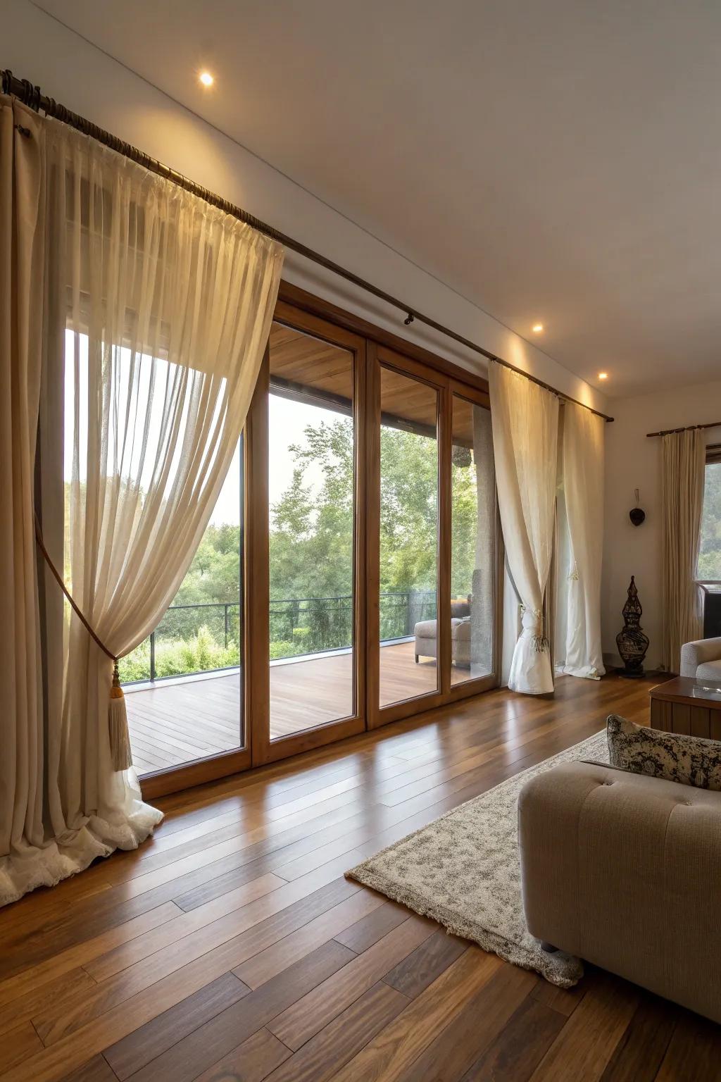 Classic curtains infuse any space with warmth and elegance.