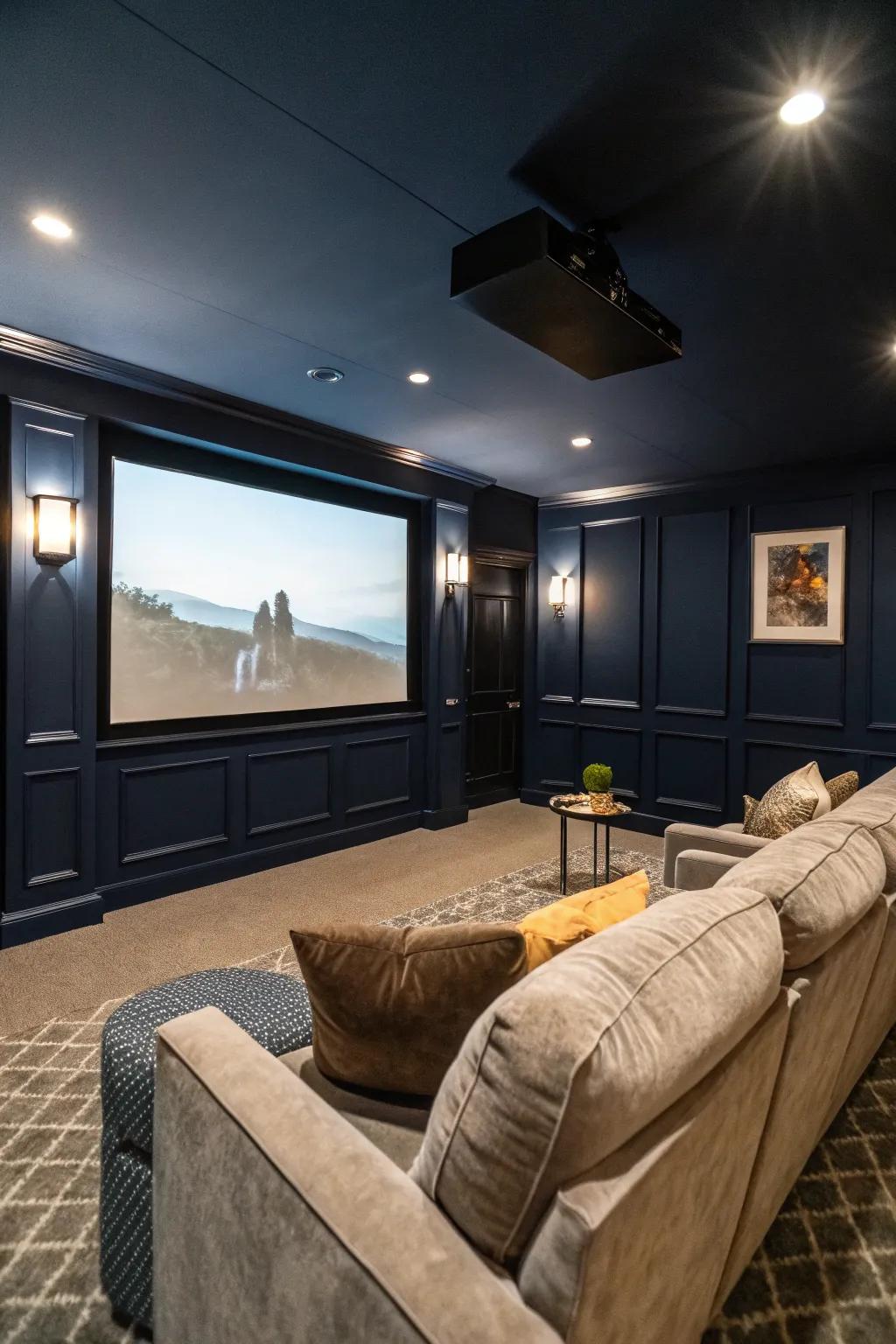 Deep colors elevate the cinematic ambiance.