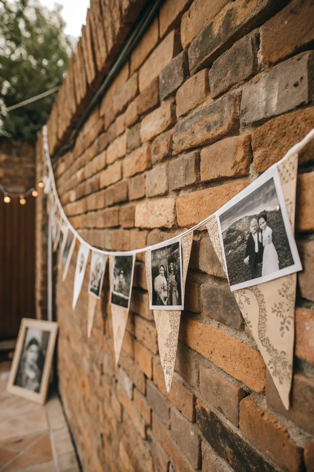 A vintage collage banner with nostalgic black-and-white photos.