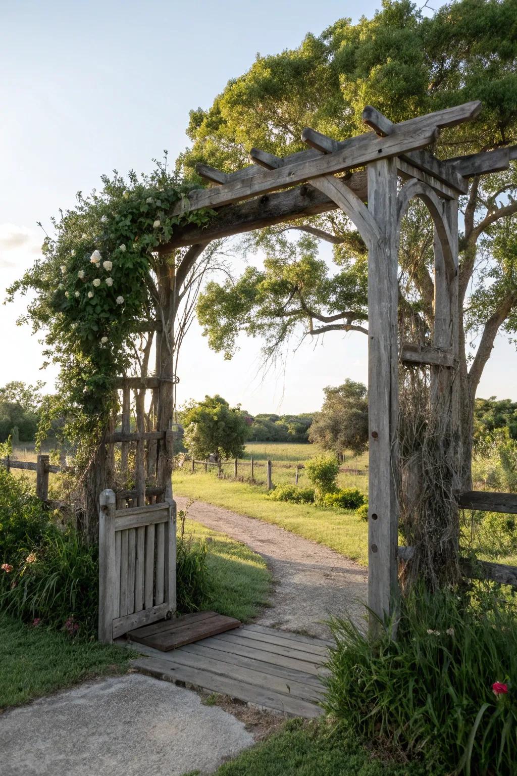 Timeless timber style at its finest.