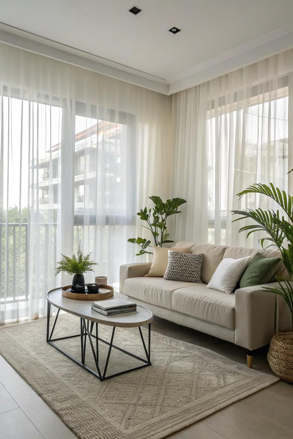 Delicate panels enhance contemporary aesthetics, fostering a balanced and welcoming lounge atmosphere.