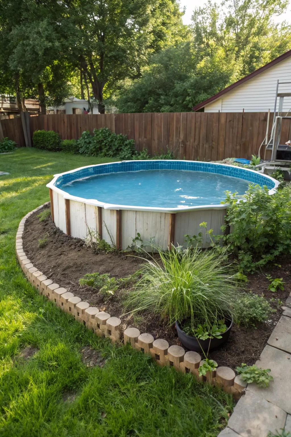 Earth bases are economical and facile for DIY ventures.