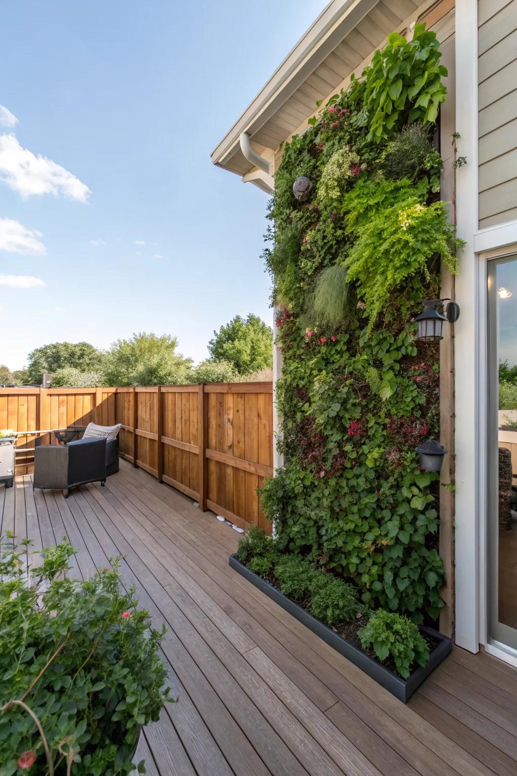 Skyward gardens provide a clever means to cultivate plants and enrich greenery.