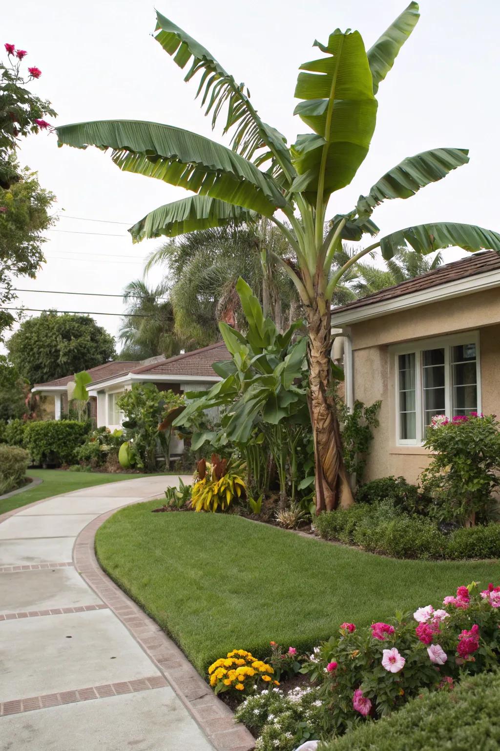 Increase curb appeal with a 'nana plant' in your front garden.