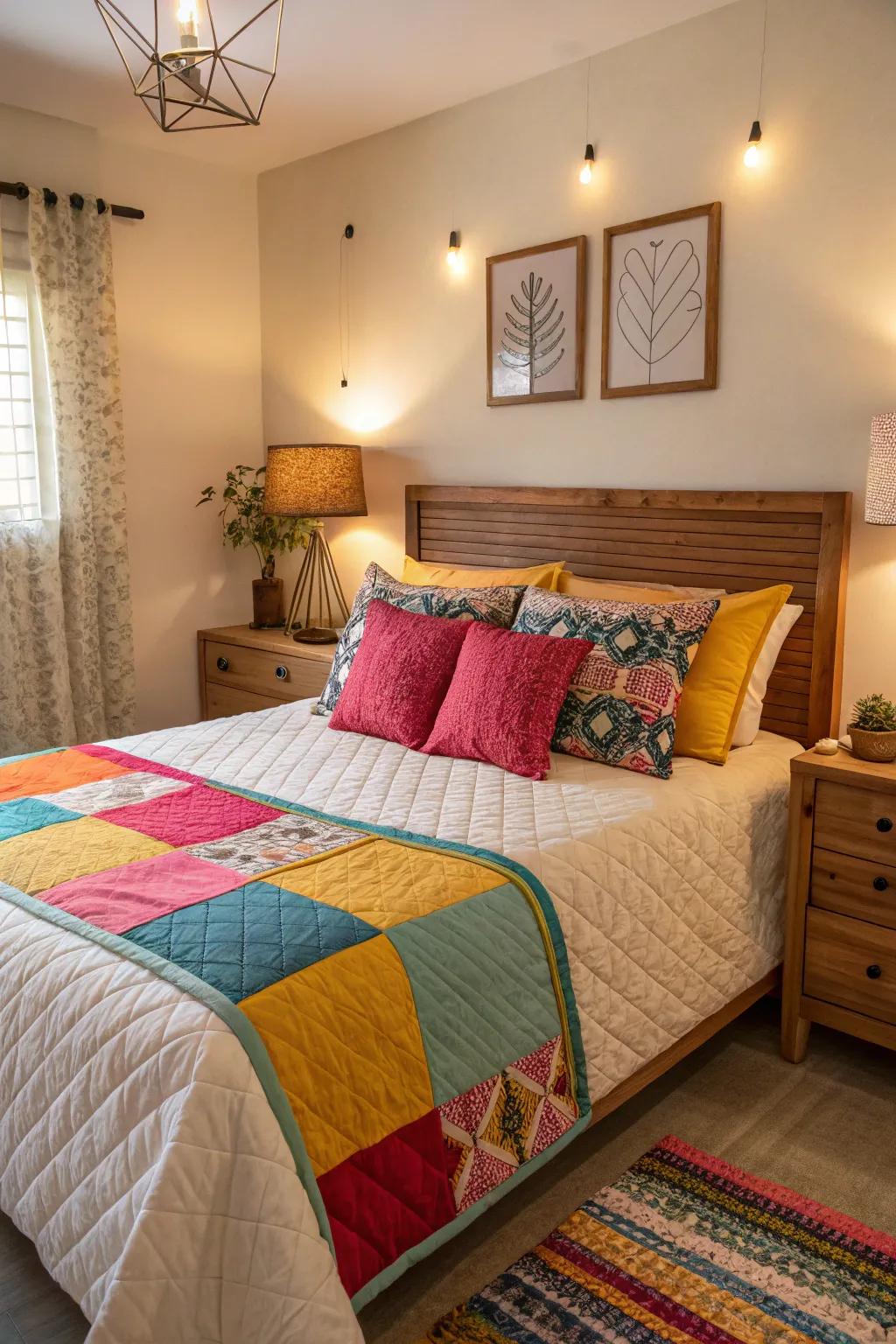 Color division quilts bring a creative and personal touch.