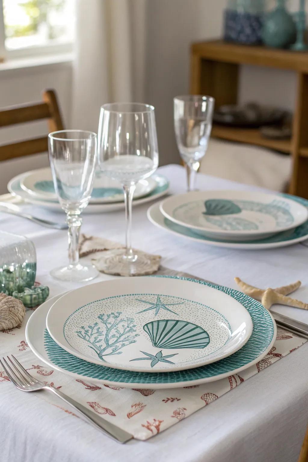 Serveware that transports the ocean to your dining adventure.