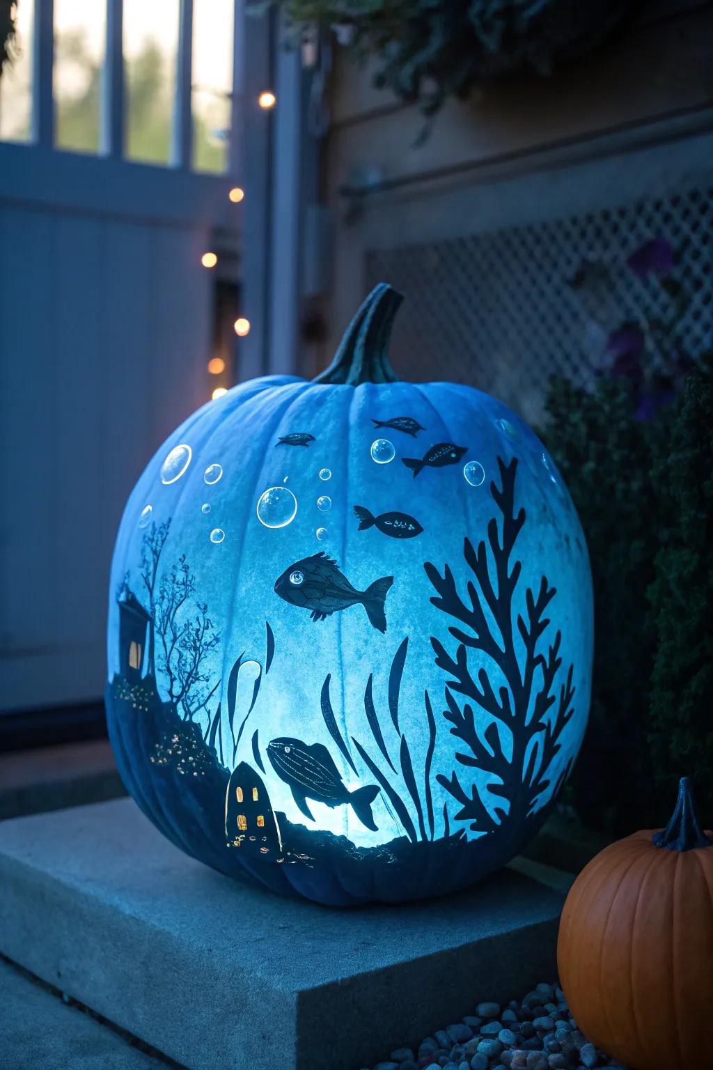 Ocean carvings produce waves of artistry.