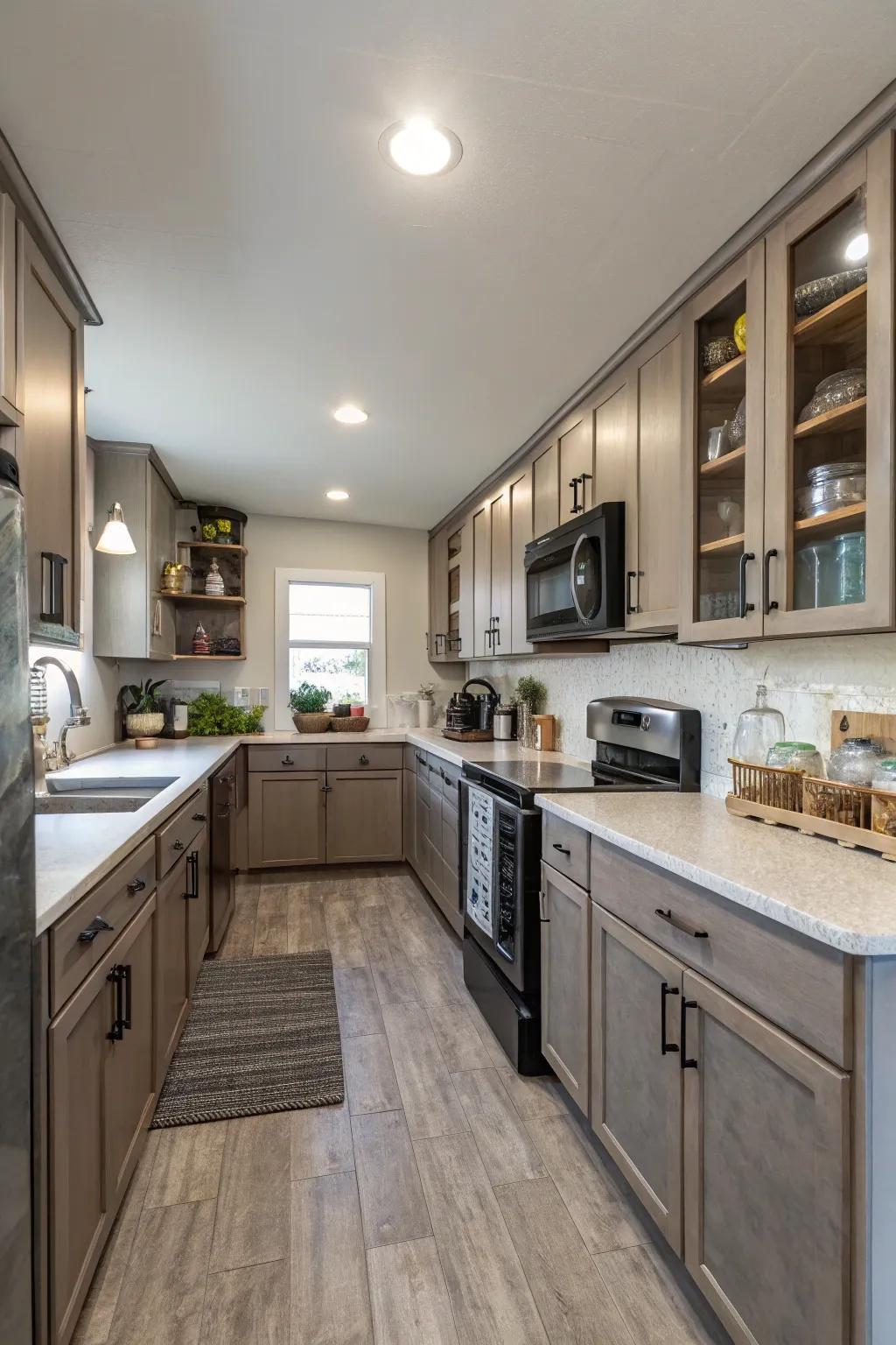 Novel enclosures possess the capacity to augment storage and ameliorate utility.