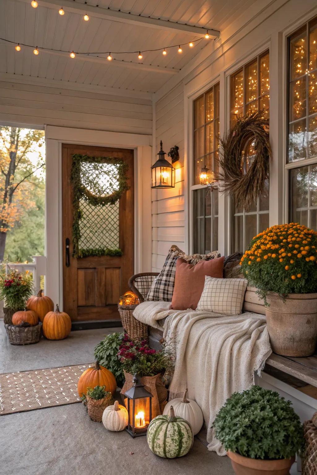 Sustain a fresh space using seasonal décor.
