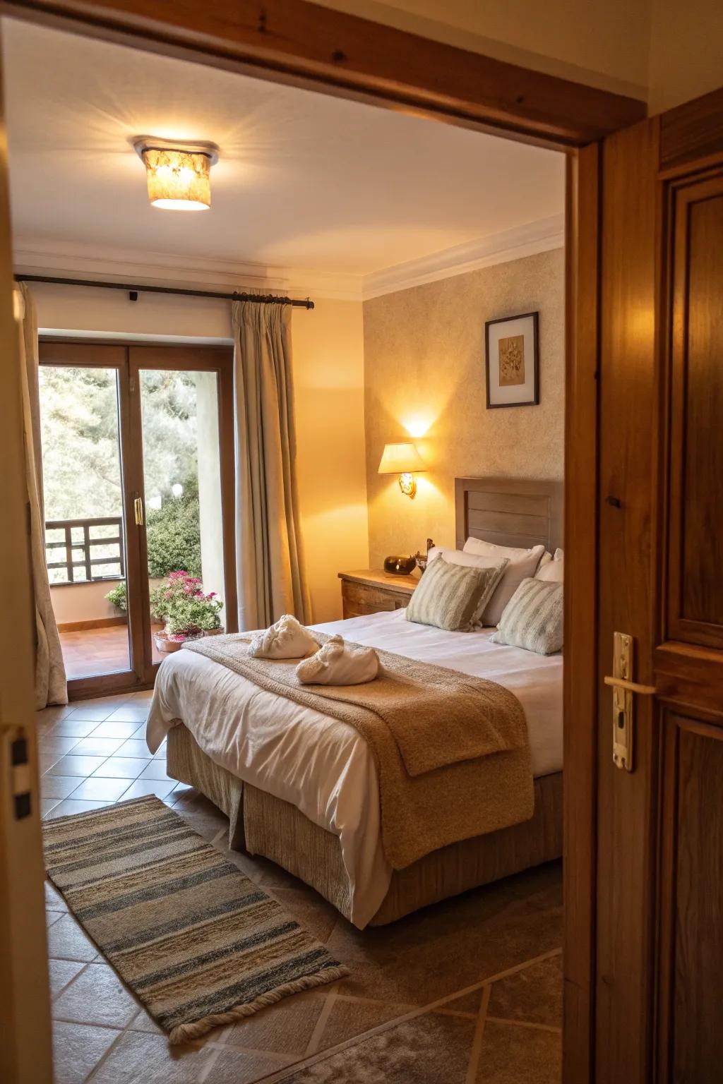 Smart bed placement improves security and control.