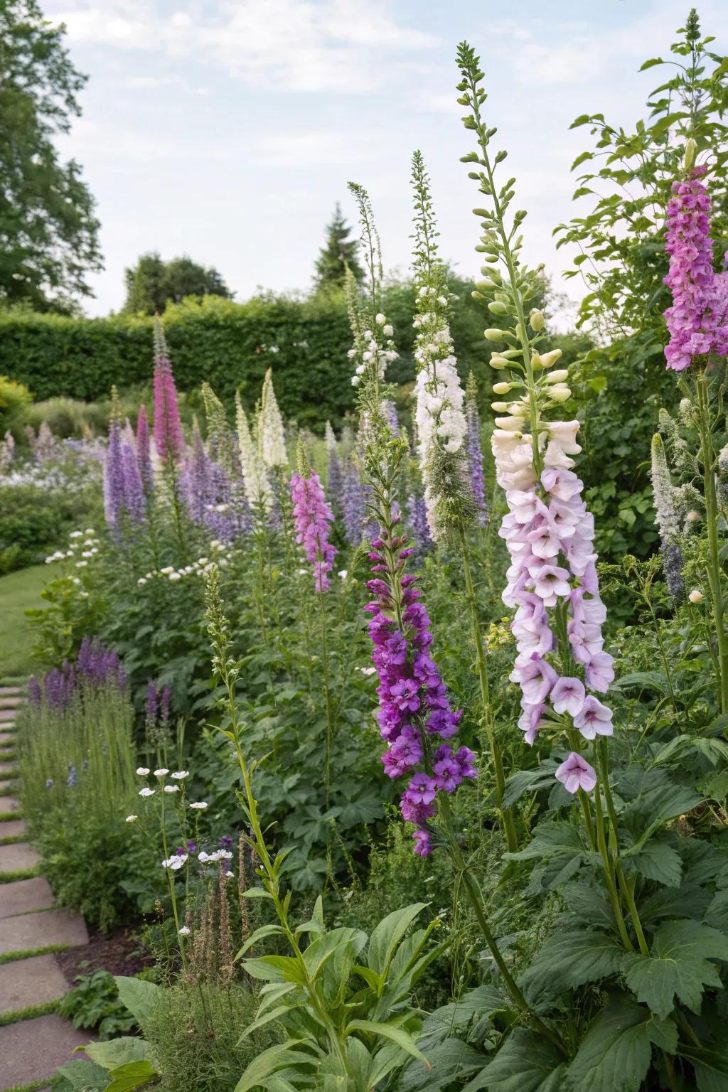 Larkspurs and digitises adding nostalgic beauty.