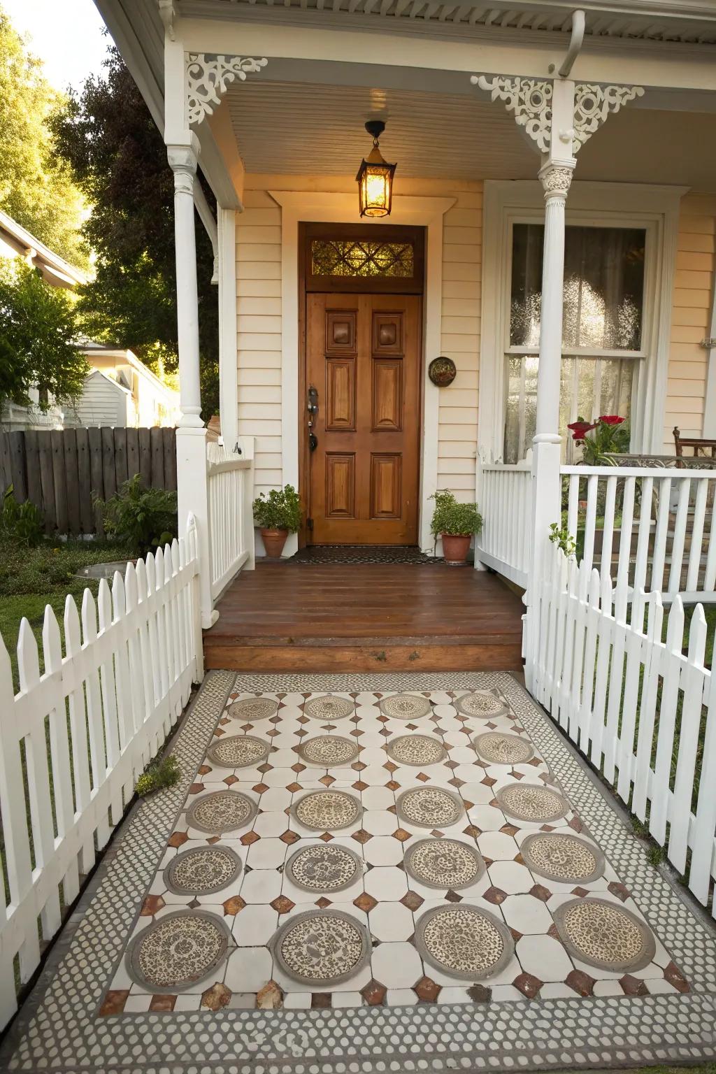 Coin covers append a whimsical and personalized element to your entryway.