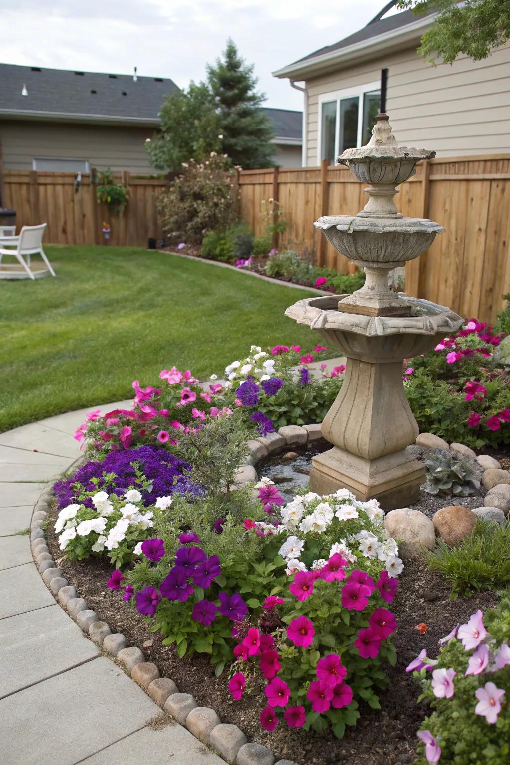 Craft striking focus points with Blomsie clusters.