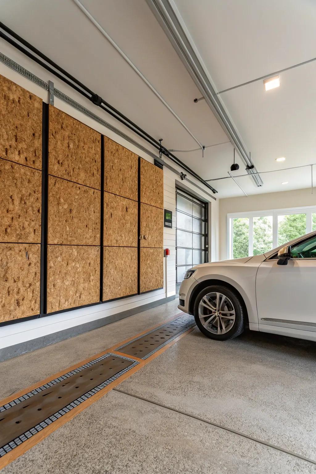 For environmentally aware individuals, cork baseboards offer a green option that is both sound-dampening and stylish.