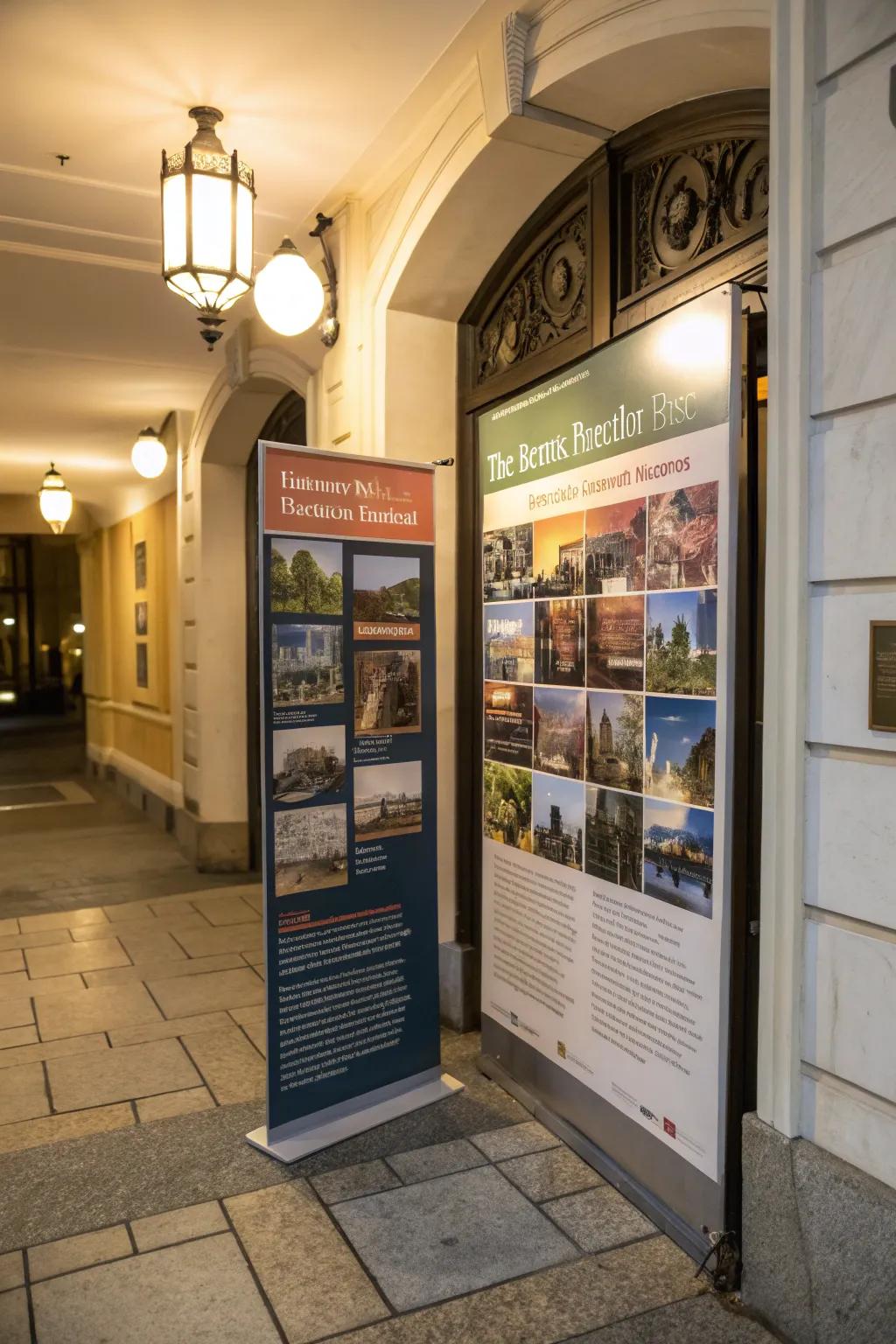 A community past exhibit that links the past to your home in a meaningful way.