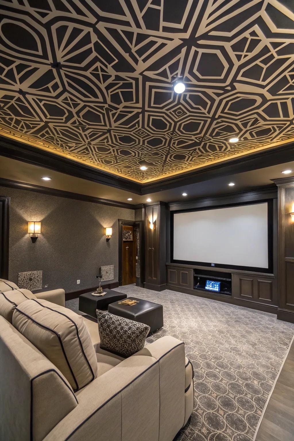 Modernize your space using symmetrical compositions.