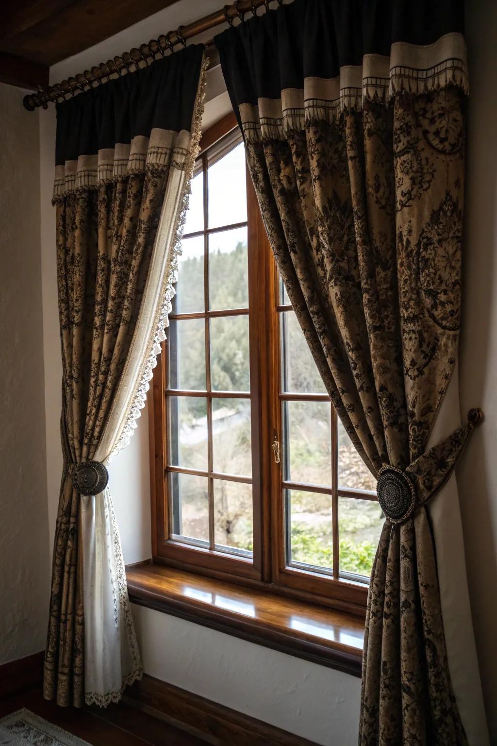 Darkening undersides upgrade your current curtains for better light management.