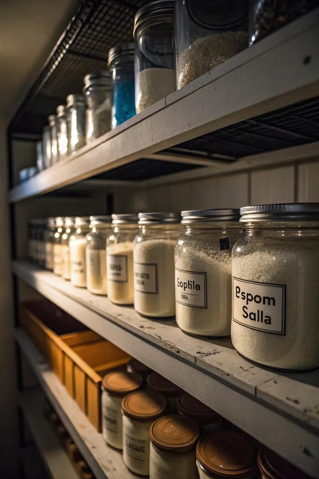 Optimal shaded and cool storage for preserving magnesium flakes