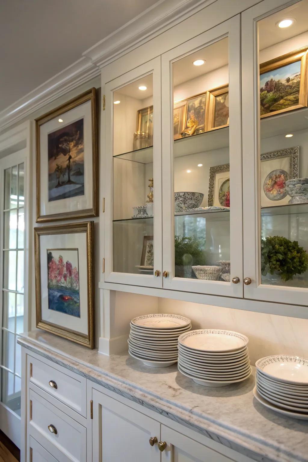 Artistic accents adding a layer of creativity.