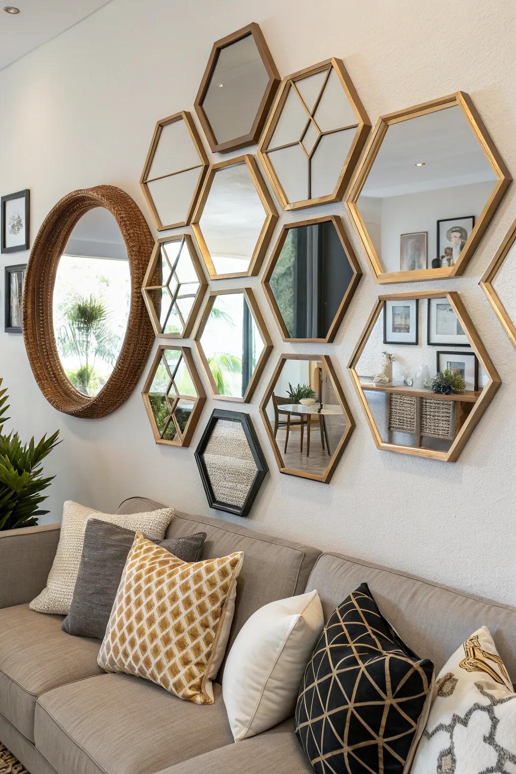 Launch modern refinement with geometric reflectors.
