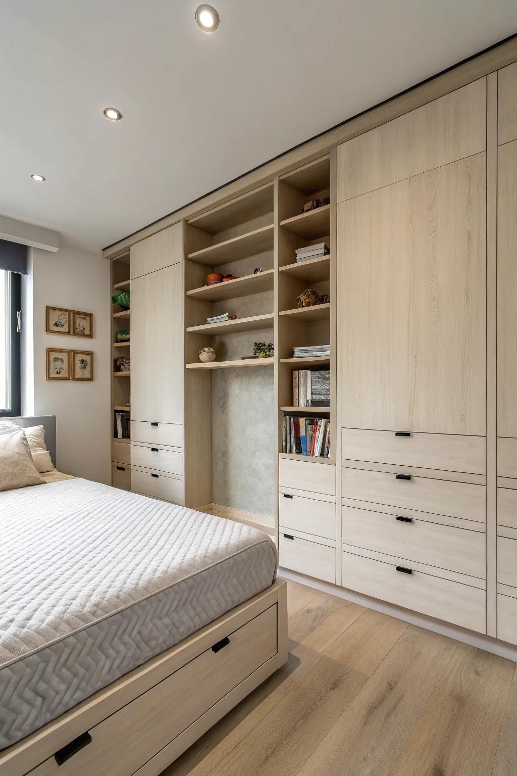 Discover how discreet storage helps maintain a clean, minimalist look.
