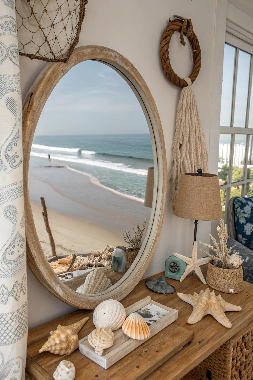 Ocean views bring a refreshing seaside vibe.