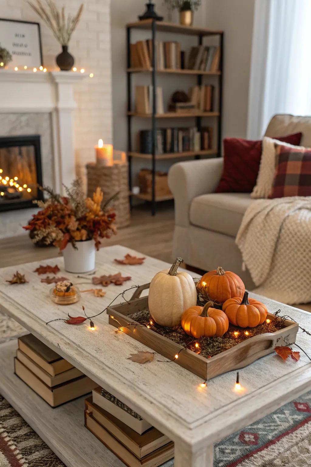 Themed decor keeps your space lively and festive.