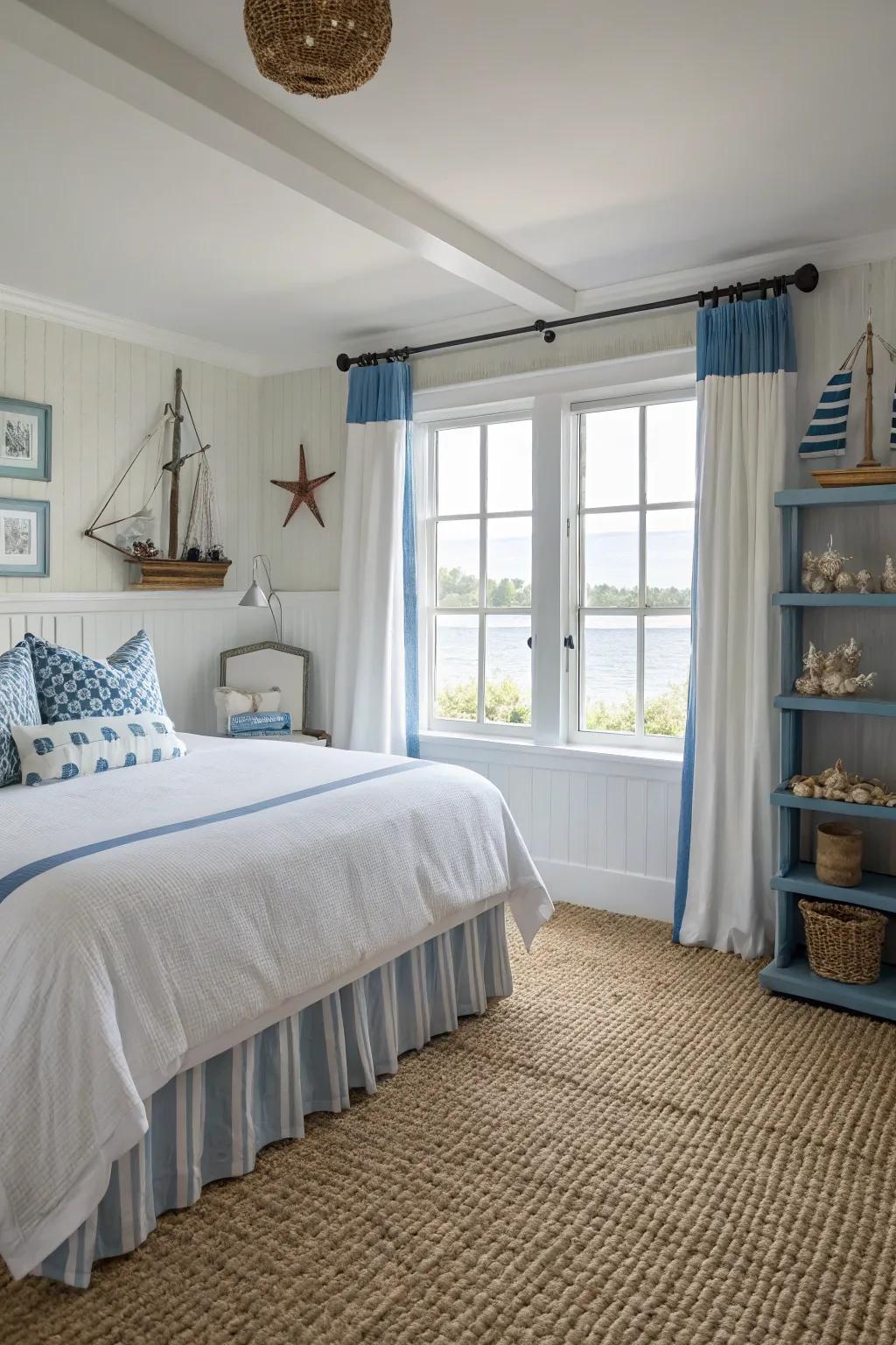 Sisal carpets introduce a touch of oceanic charm to your area.