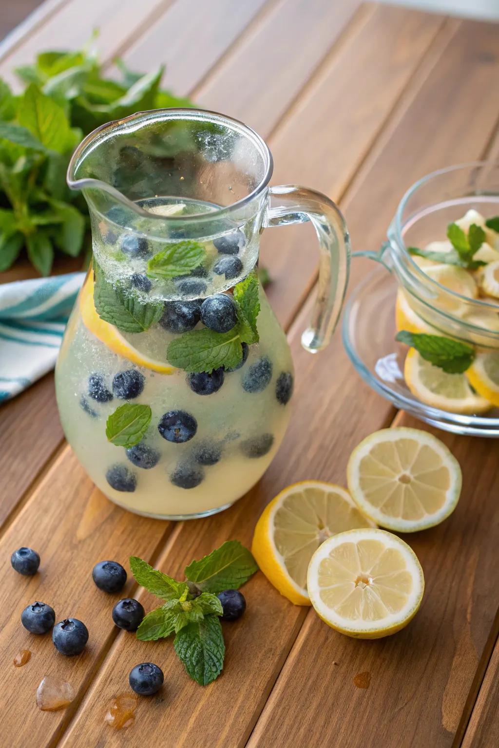 Refreshing bog juice for a delightful outdoor sip.