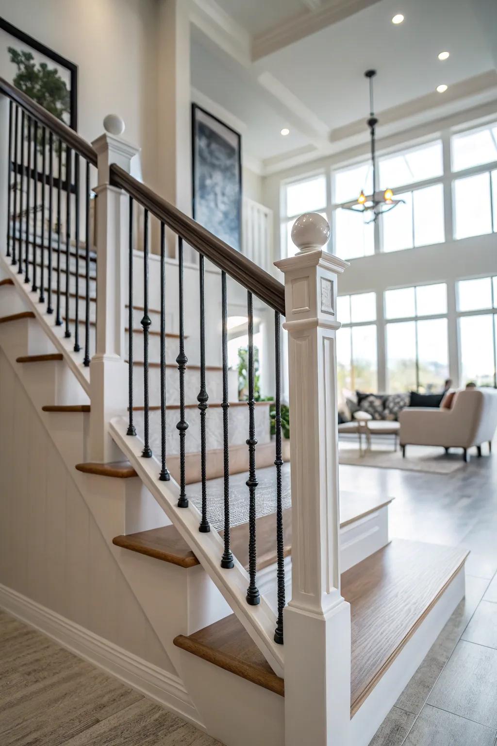 Flat finishes offer a modern, subtle elegance.