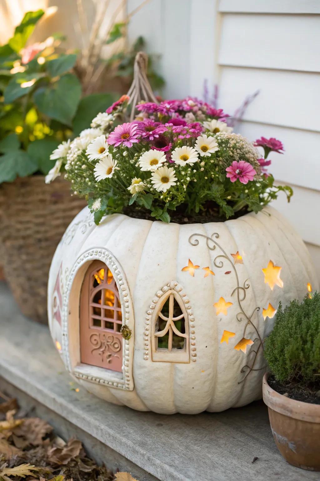 Enchant your garden with a shimmer of pixie sorcery! 🌸✨ #PumpkinPixieAbode #ScandiBoho