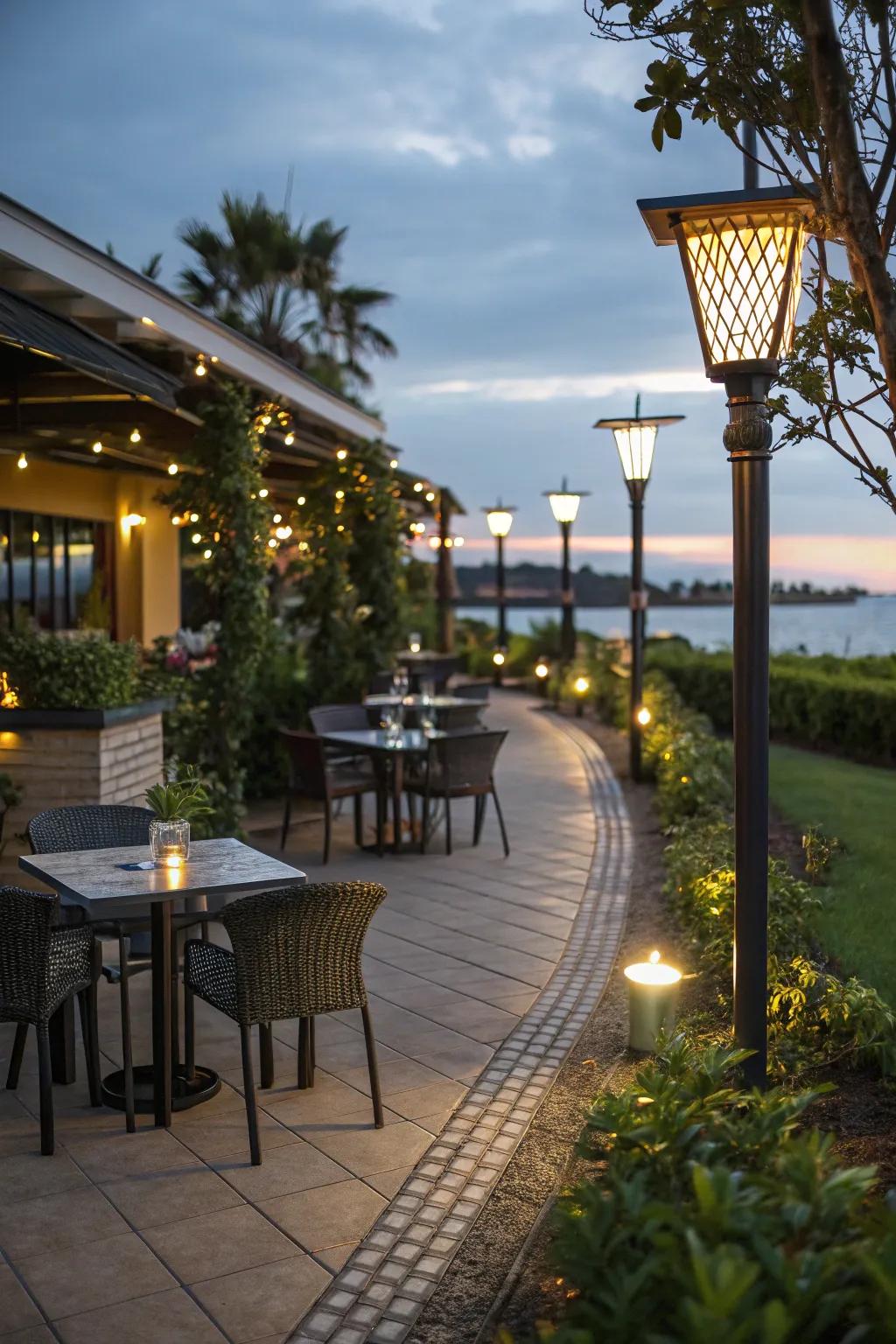 Solar trail markers balance utility with sustainability.