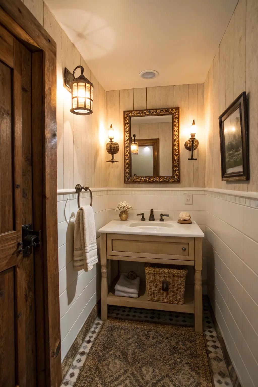 Gentle lighting enhances warmth and appeal.