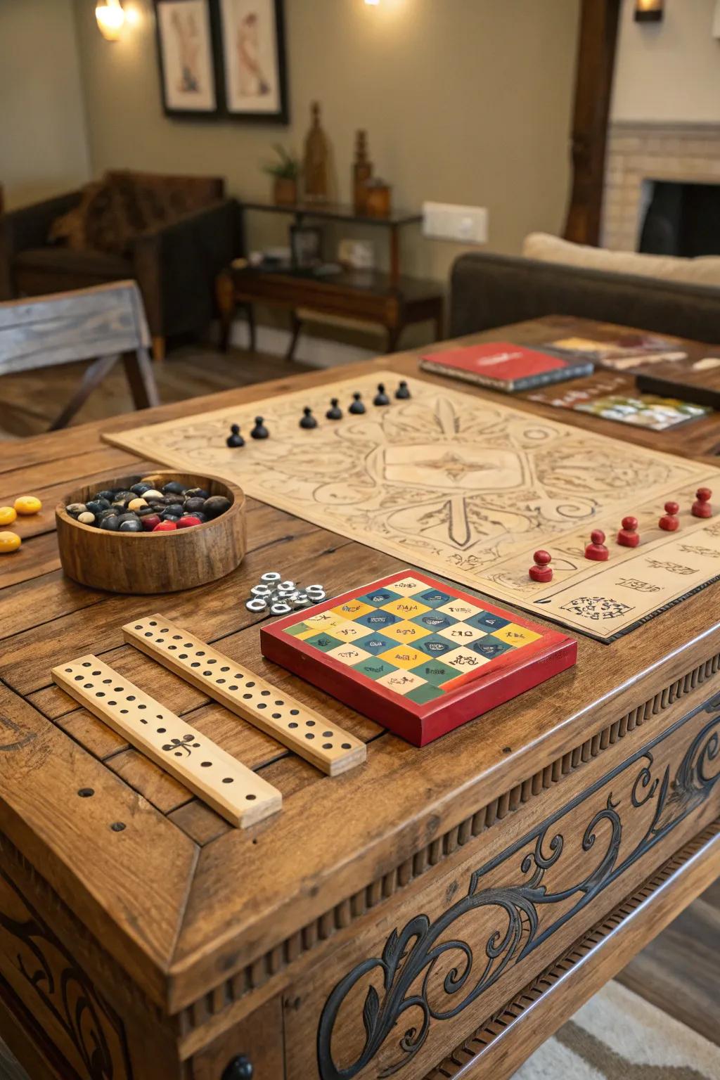 Personalized DIY projects add character to the room.