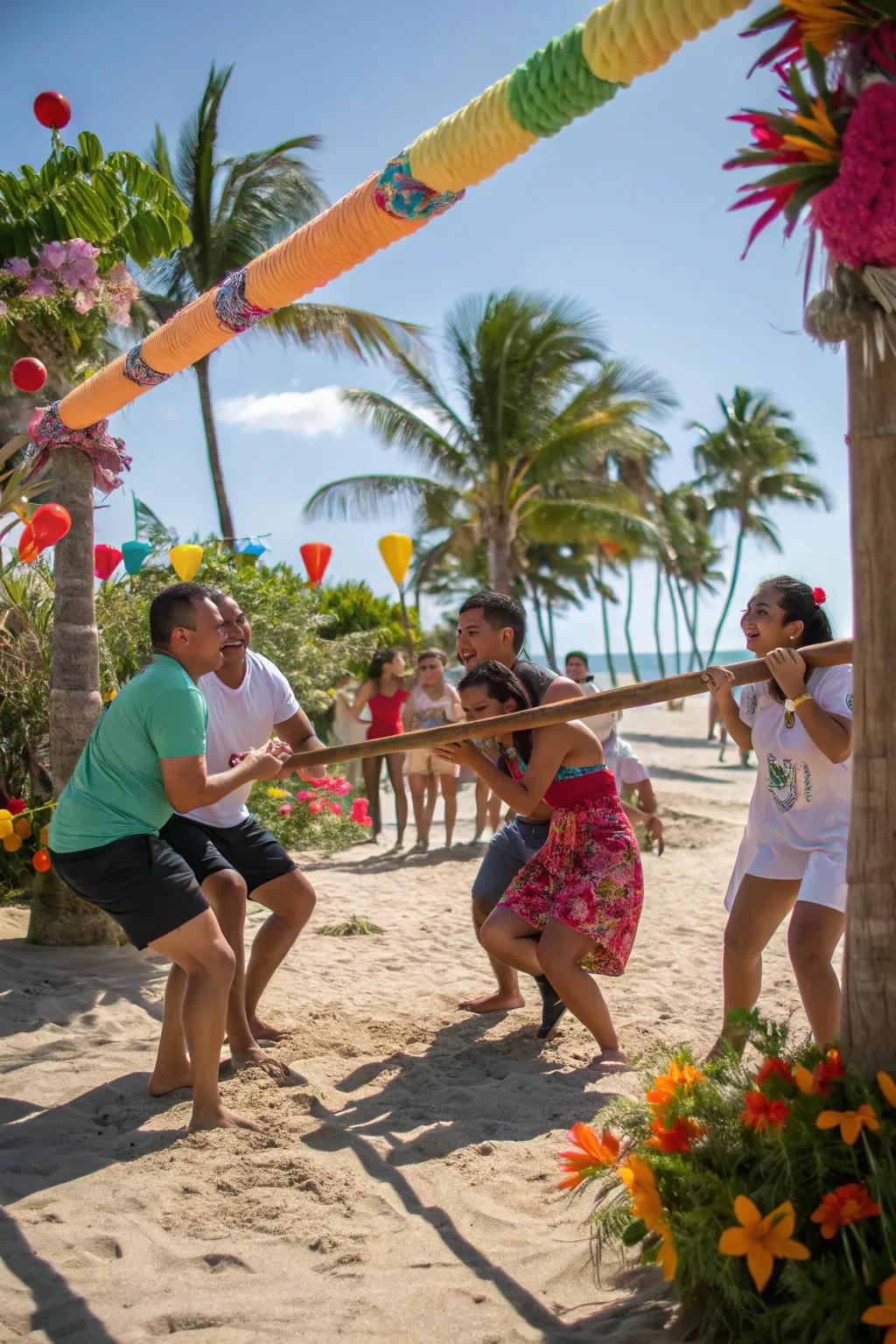 Limbo thrills for a joyful celebratory vibe.