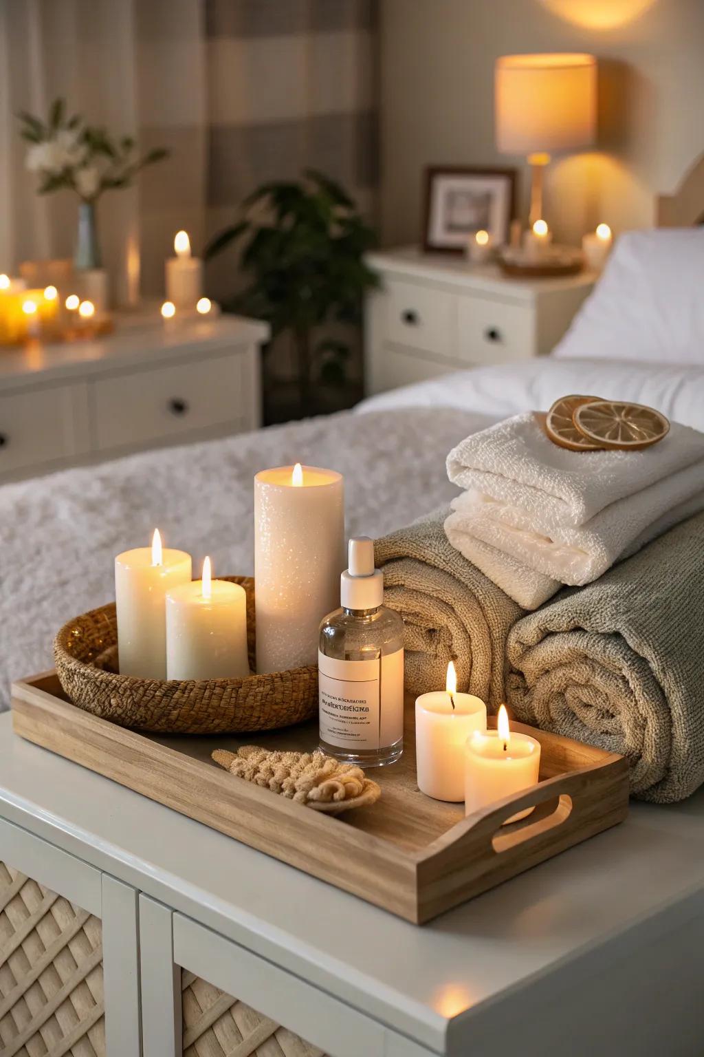 Treat yourself alongside a revitalizing wellness evening.