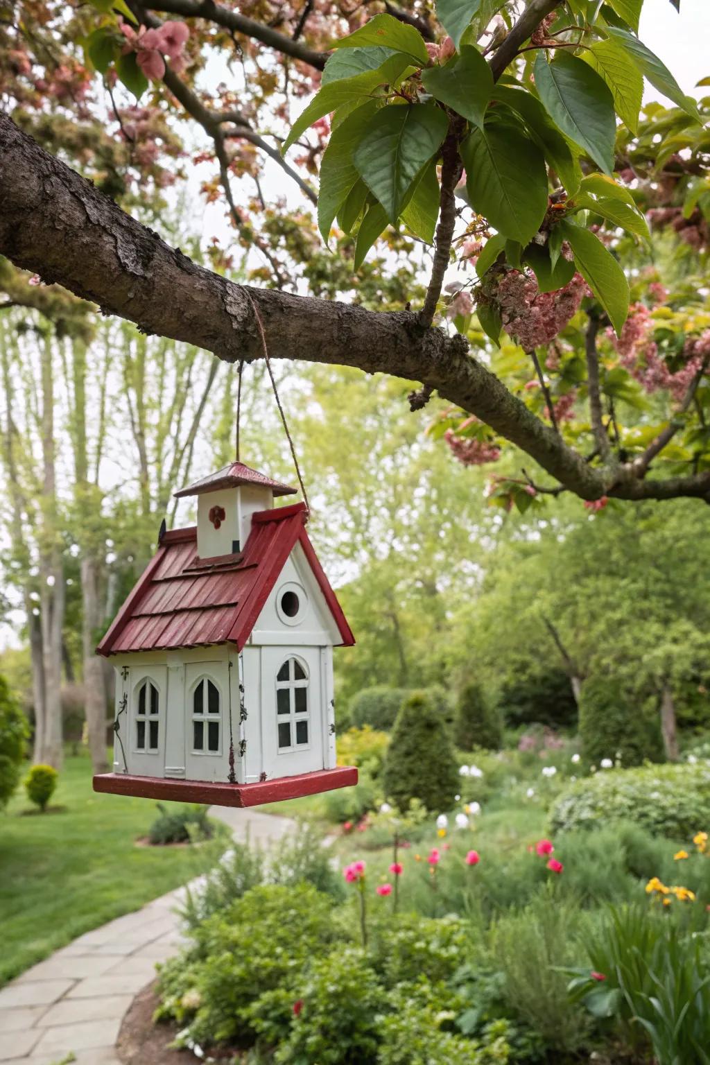 Avian habitats attract birds and inject life into your garden.