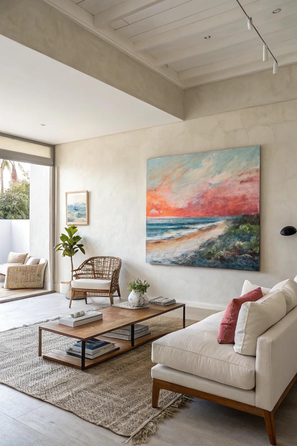 Streamlined integration with simple decor creates a modern vibe.