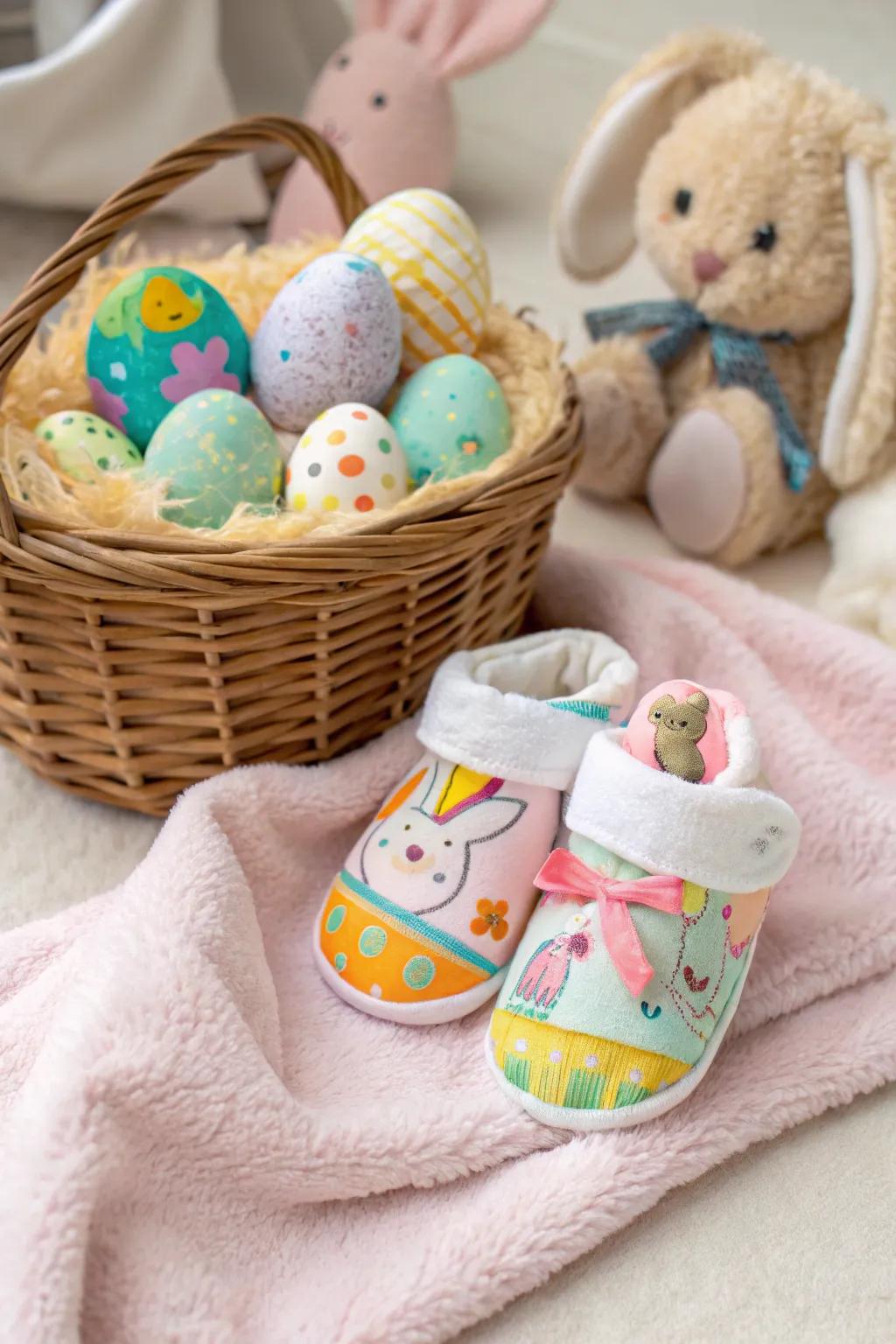 Gaiters injecting warmth and flair into your baby's inaugural Easter.