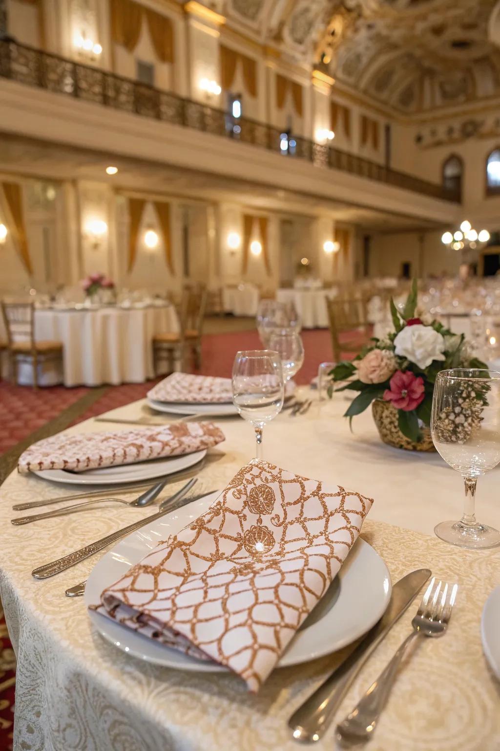 Include profundity by combining patterns.